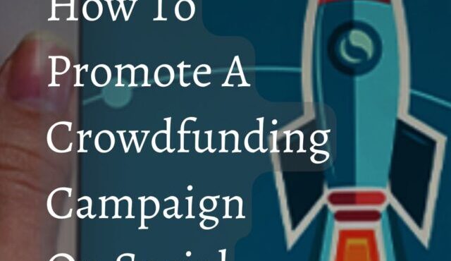 promote crowdfunding campaign on social media poster image