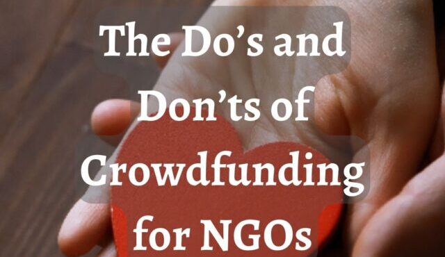 do’s and don’ts of crowdfunding poster page