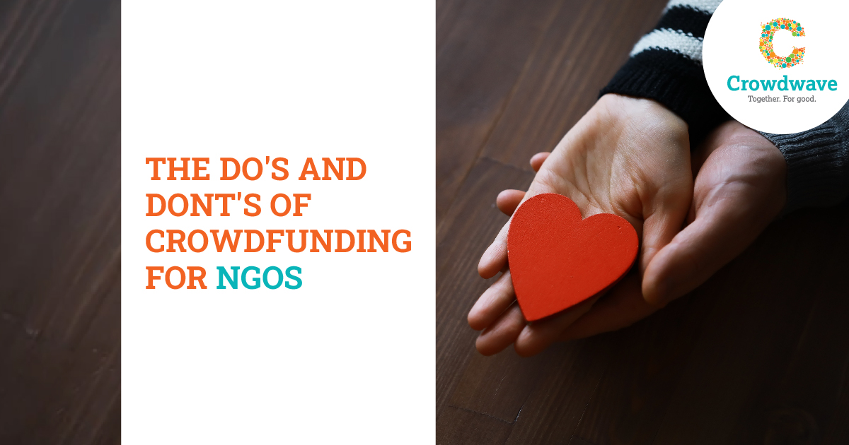 do's and don'ts of crowdfunding for NGOs