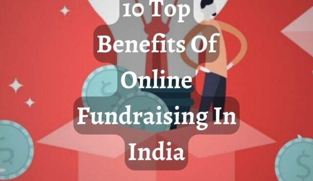 benefits of online fundraising in india poster page