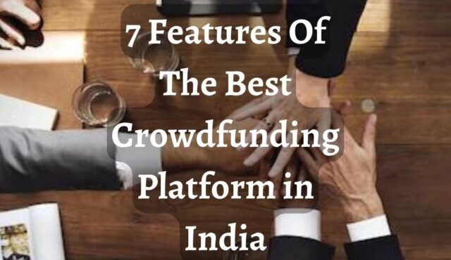 features of best crowdfunding platform in india poster page