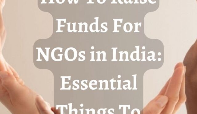 how to raise funds to ngos poster page