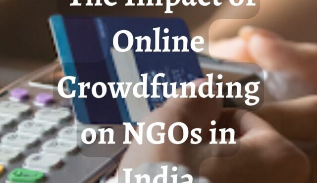 impact of online crowdfunding poster page