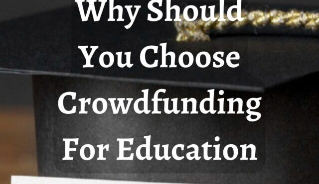 why should you prefer crowdfunding for education poster page