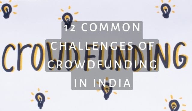 common challenges of crowdfunding in india poster page