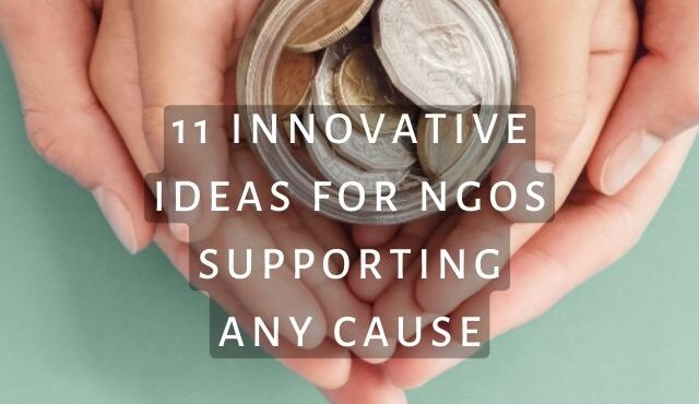 innovative ideas for ngos supporting any cause poster page