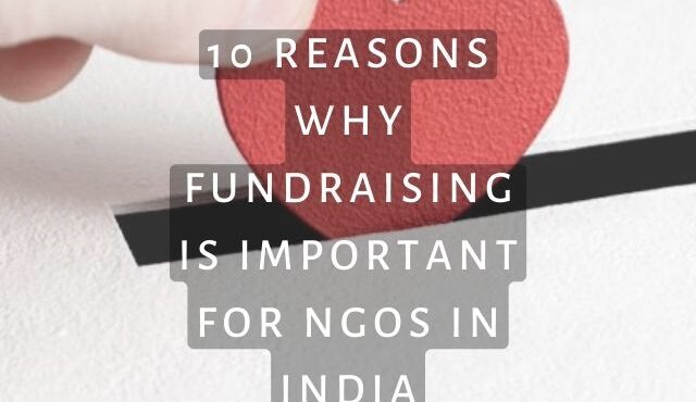 reasons why fundraising is important for ngos in india poster page