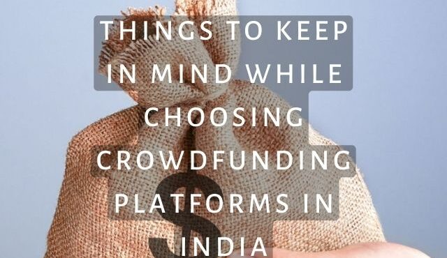 things to crowdfunding platforms in india poster page