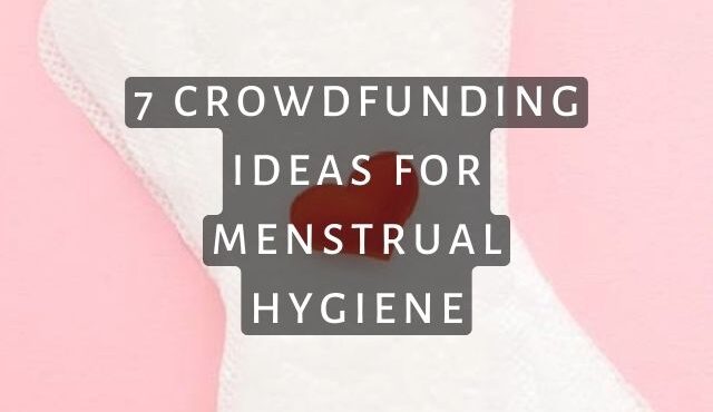 crowdfunding ideas for menstrual hygiene poster page