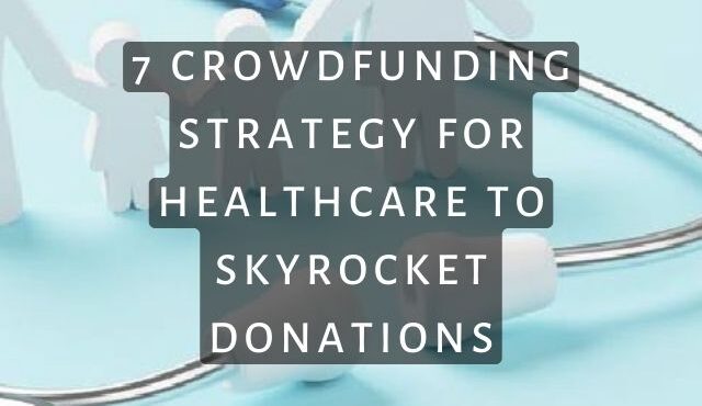 crowdfunding strategy for healthcare poster page