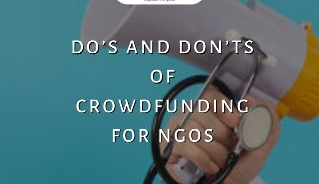 Do and Dont of Crowdfunding for ngos poster page