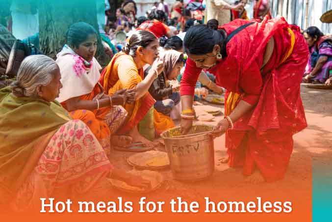 Hot Meals For The Homeless