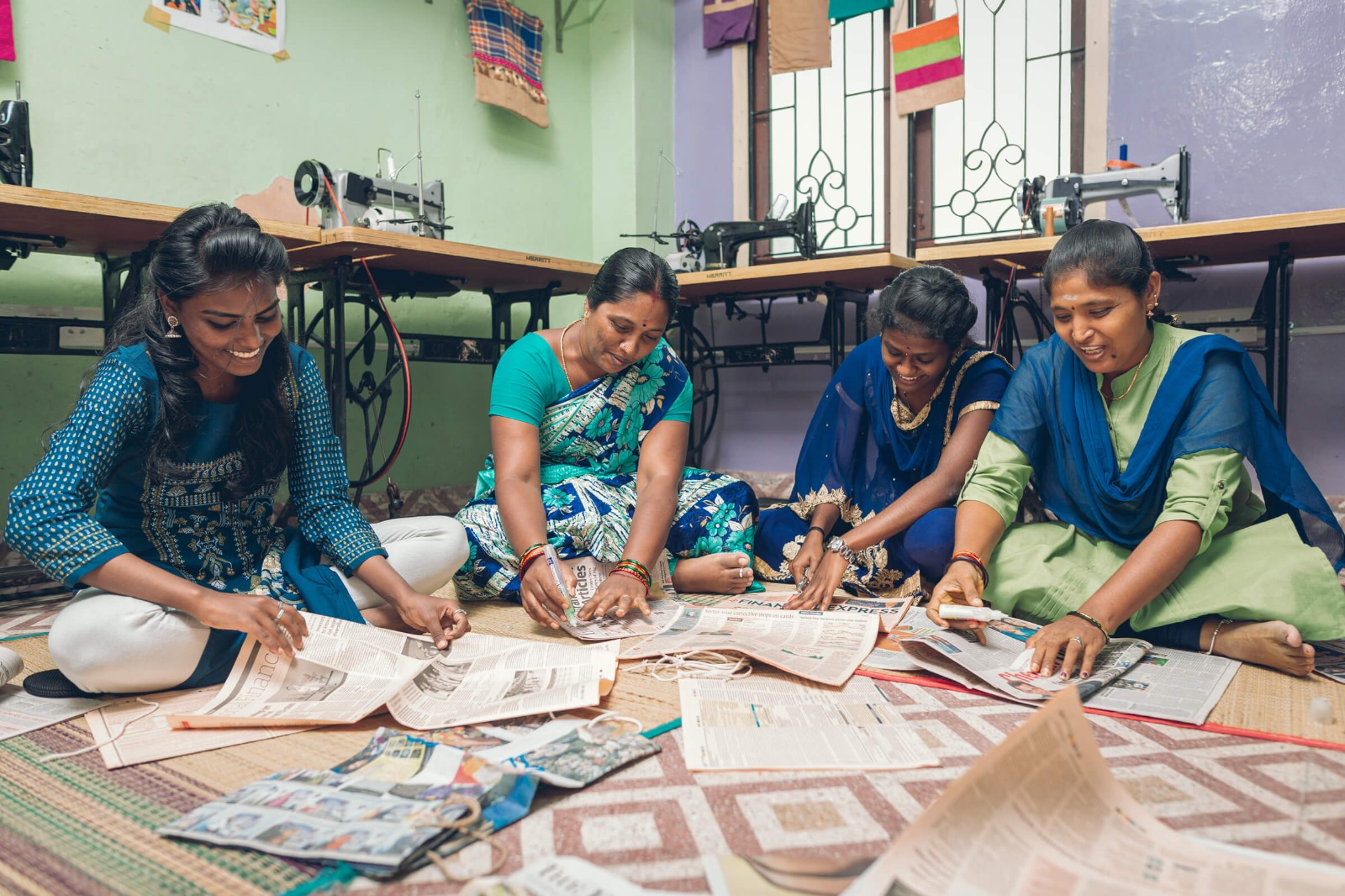 Training for underprivileged women